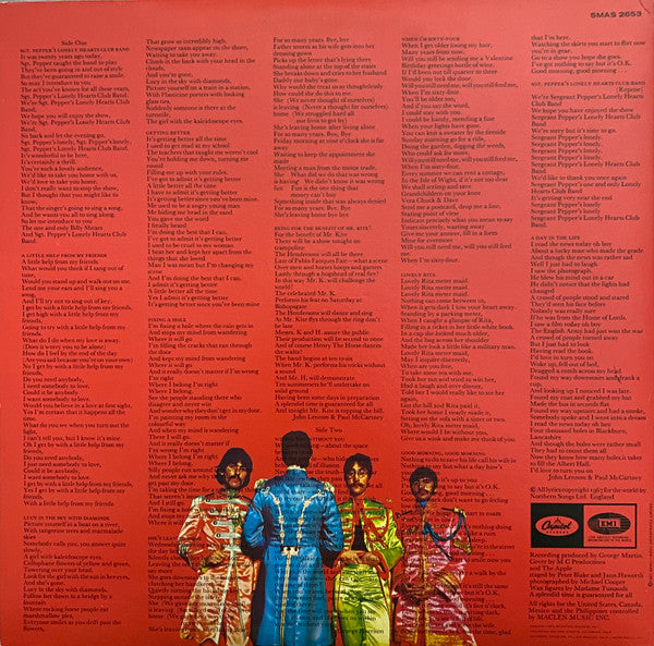 The Beatles : Sgt. Pepper's Lonely Hearts Club Band (LP, Album, RE, Los)