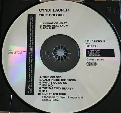 Cyndi Lauper : True Colors (CD, Album, RE)