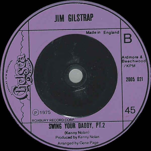 Jim Gilstrap : Swing Your Daddy (7", Single, Sol)