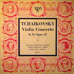 Pyotr Ilyich Tchaikovsky / Ricardo Odnoposoff, Nederlands Philharmonisch Orkest, Walter Goehr : Violin Concerto In D Major (10")