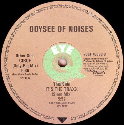 Odyssee Of Noises : Circe / It's The Traxx (12")