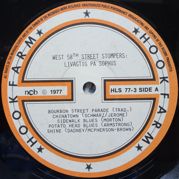 West 58th Street Stompers : Livagtig (På Sophus Ferdinand) (LP, Album)