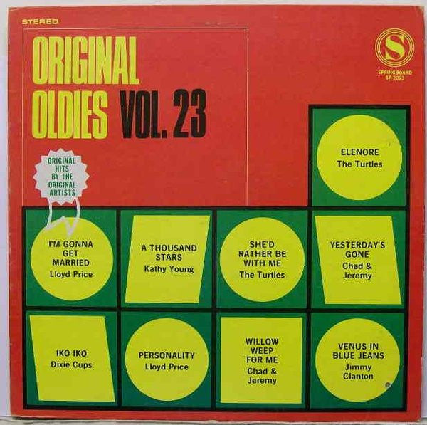 Various : Original Oldies Vol 23 (LP, Comp)