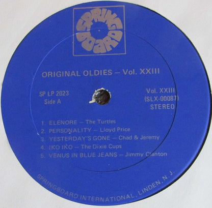 Various : Original Oldies Vol 23 (LP, Comp)