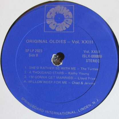 Various : Original Oldies Vol 23 (LP, Comp)