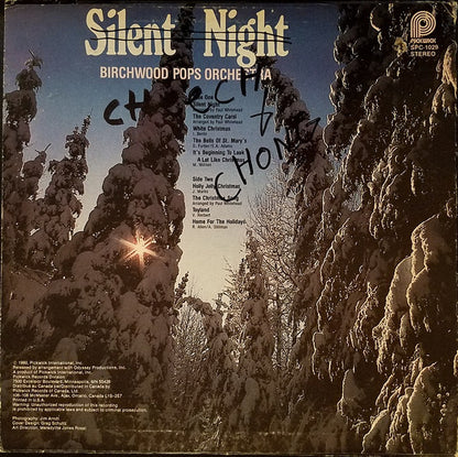 The Birchwood Pops Orchestra : Silent Night (LP)