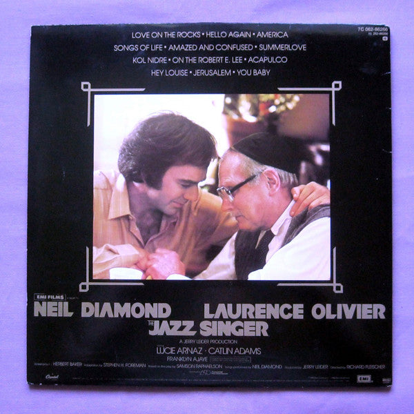 Neil Diamond : The Jazz Singer (Original Songs From The Motion Picture) (LP, Album, Gat)