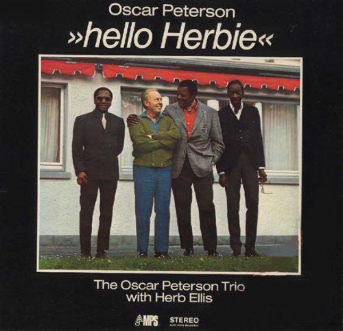 The Oscar Peterson Trio With Herb Ellis : Hello Herbie (LP, Album, RE)