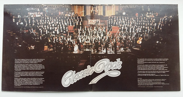 The London Symphony Orchestra And The Royal Choral Society : Classic Rock (LP, Album, Gat)