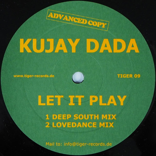 Kujay Dada : Let It Play (12")