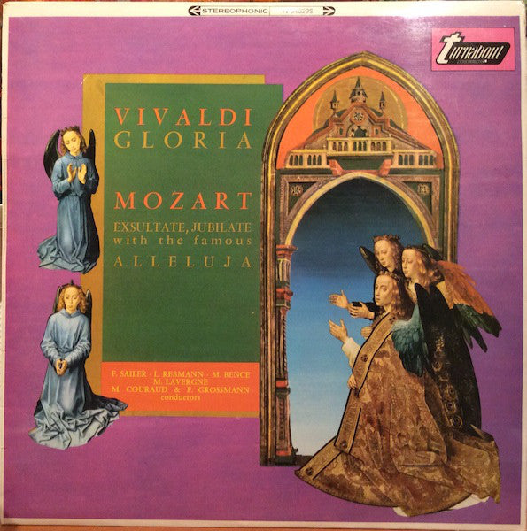 Antonio Vivaldi • Wolfgang Amadeus Mozart : Gloria - Exsultate / Jubilate With The Famous Alleluja (LP)