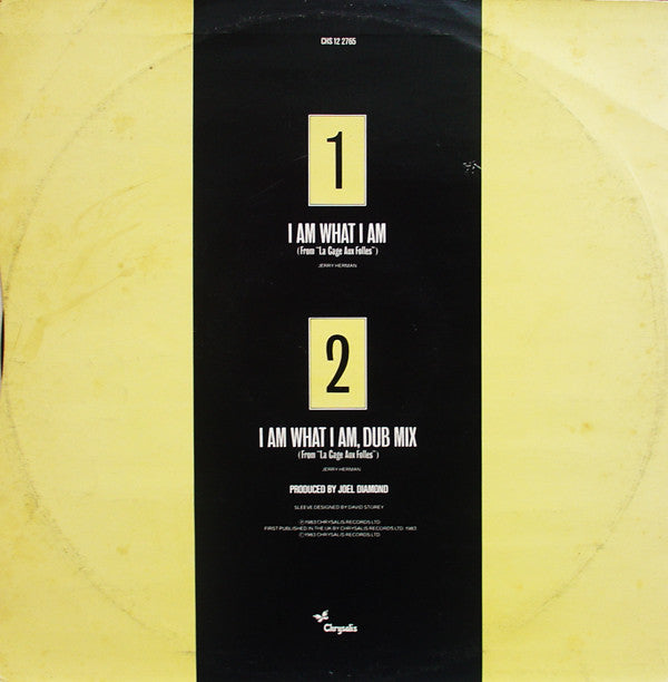 Gloria Gaynor : I Am What I Am (12", Single)