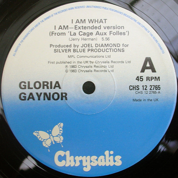 Gloria Gaynor : I Am What I Am (12", Single)