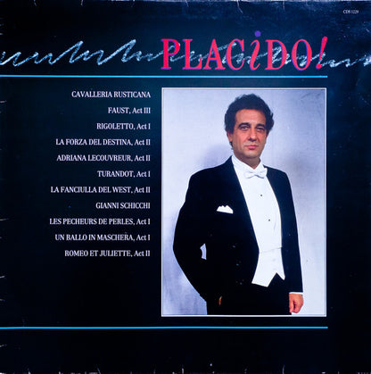 Placido Domingo : Placido! (LP, Album, RE)