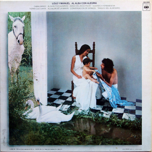 Lole Y Manuel : Al Alba Con Alegria (LP, Album, RE, Gat)