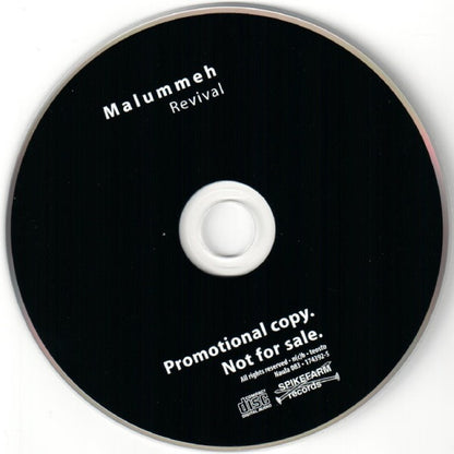 Malummeh : Revival (CD, Album, Promo)