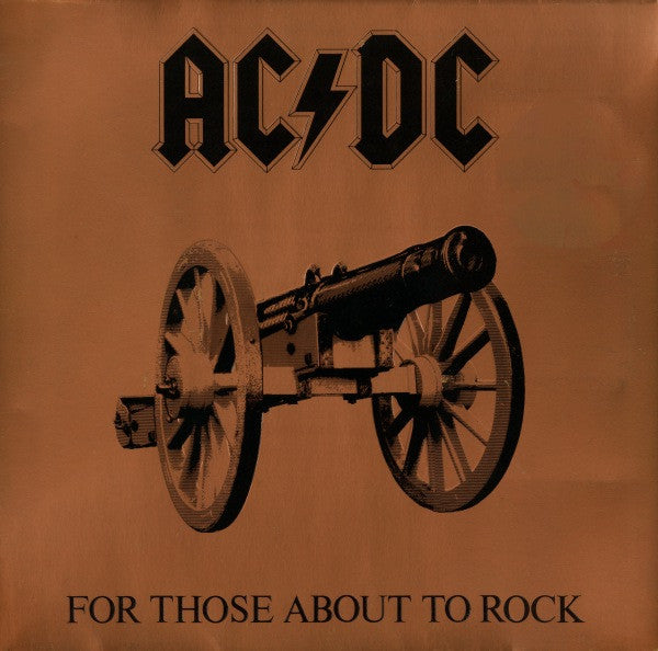 AC/DC : For Those About To Rock (We Salute You) (LP, Album, RE, Gat)