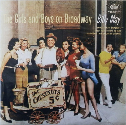 Billy May : The Girls And Boys On Broadway (LP, Album, RE)