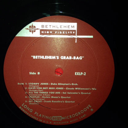 Various : Bethlehem's Grab Bag (LP, Comp)