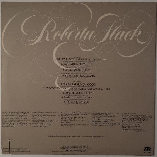 Roberta Flack : Roberta Flack (LP, Album, PR )