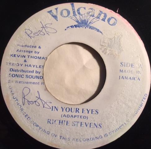 Richie Stephens : In Your Eyes (7")