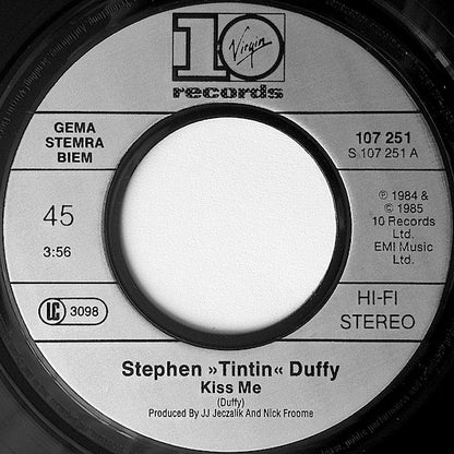 Stephen Duffy : Kiss Me (7", Single)