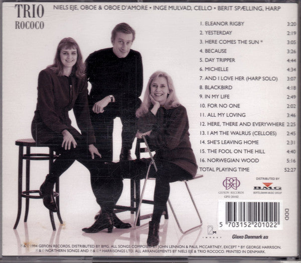 Trio Rococo : Plays Beatles - Classical Mystery Tour (CD, Album)