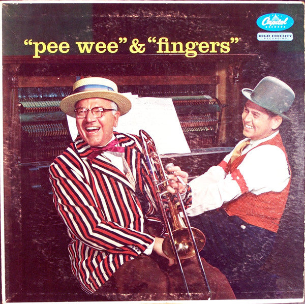 Joe "Fingers" Carr And Pee Wee Hunt : "Pee Wee" & "Fingers" (LP, Album, Mono)