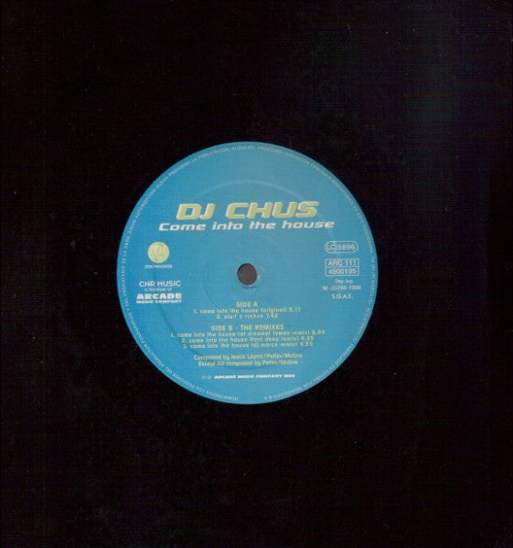 DJ Chus : Come Into The House (12")