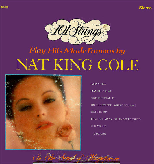 101 Strings : Play Hits Made Famous By Nat King Cole (LP, Album)