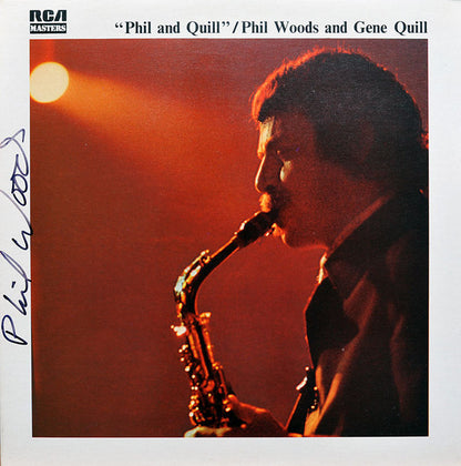 Phil Woods And Gene Quill : Phil And Quill (LP, Album, RE)