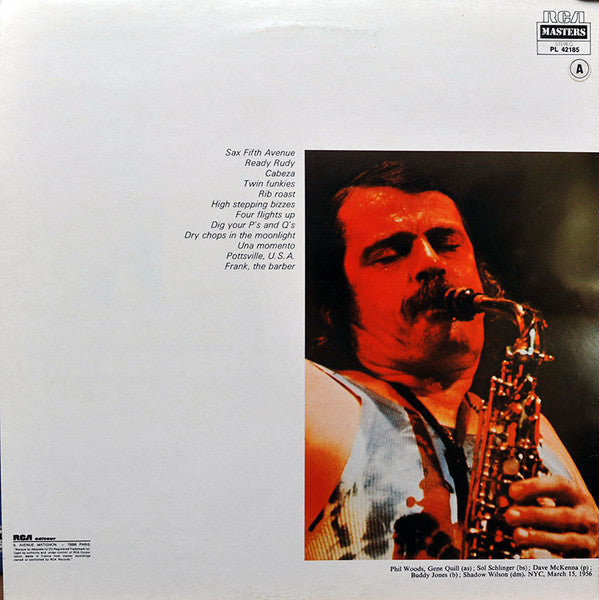 Phil Woods And Gene Quill : Phil And Quill (LP, Album, RE)