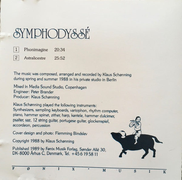 Klaus Schønning : Symphodyssé (CD, Album)