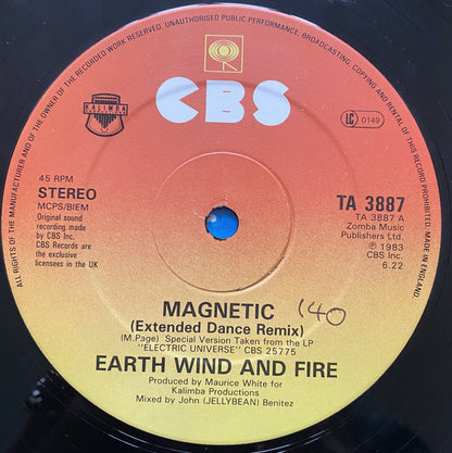 Earth, Wind & Fire : Magnetic (12")