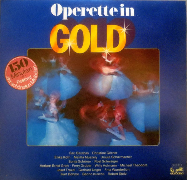 Various : Operette In Gold (3xLP, Comp)