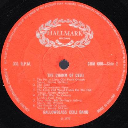 Gallowglass Ceili Band : The Charm Of Ceili (LP)