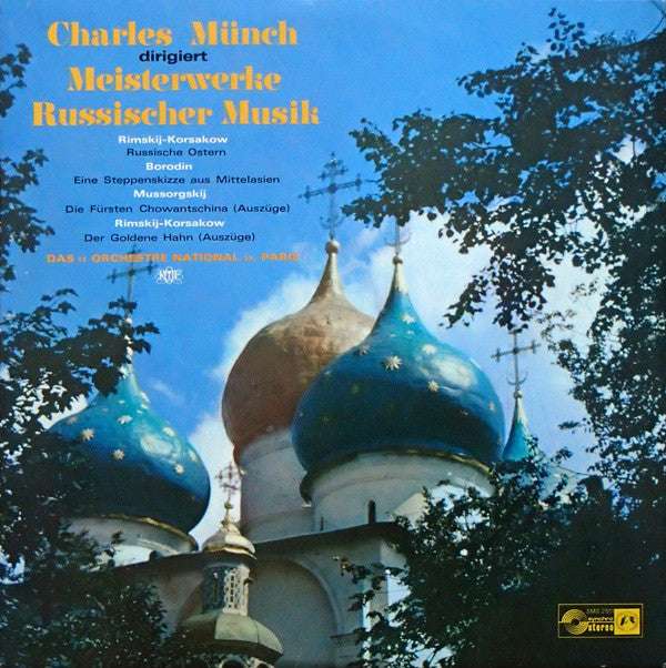 Charles Munch - Orchestre National De France : Meisterwerke Russicher Musik (LP)