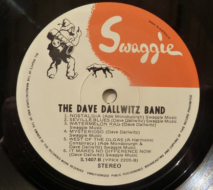 Dave Dallwitz Jazz Band : Cinderella Girl (LP)