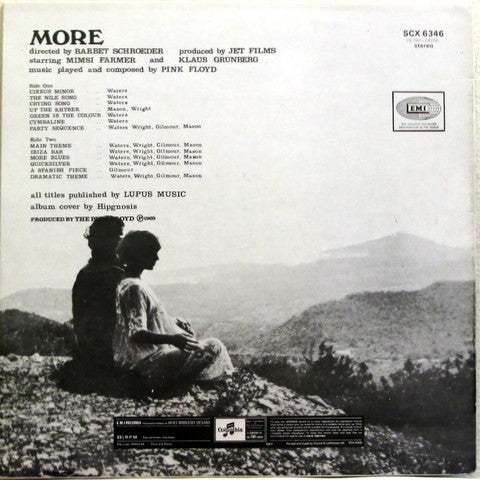 Pink Floyd : Soundtrack From The Film "More" (LP, Album, RE)