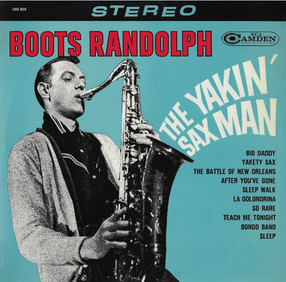 Boots Randolph : The Yakin' Sax Man (LP, Album)