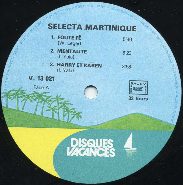 La Selecta : Selecta Martinique (LP, Album)