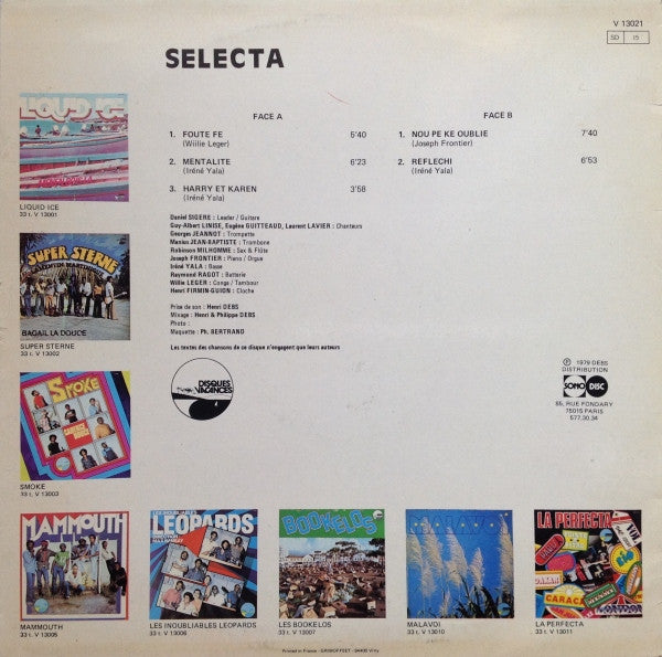 La Selecta : Selecta Martinique (LP, Album)