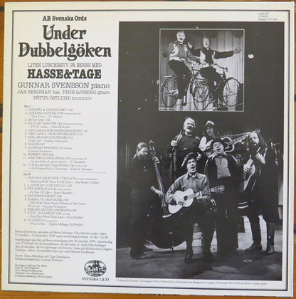 Hans Alfredson & Tage Danielsson : Under Dubbelgöken (Liten Lunchrevy På Berns) (LP)