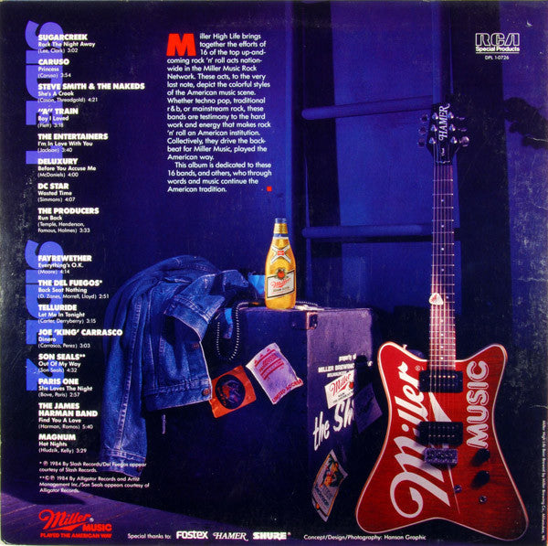 Various : Miller Music (LP, Comp, Promo)