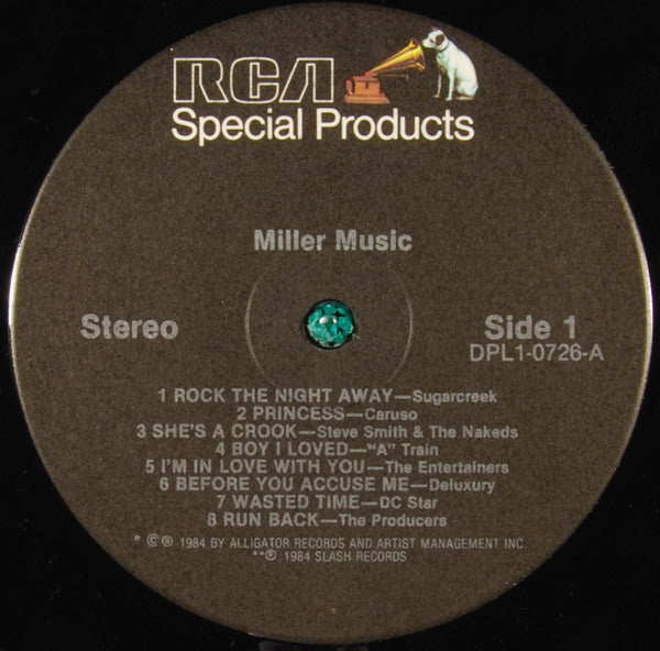 Various : Miller Music (LP, Comp, Promo)