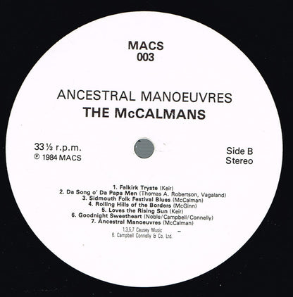 The McCalmans : Ancestral Manoeuvres (LP, Album)