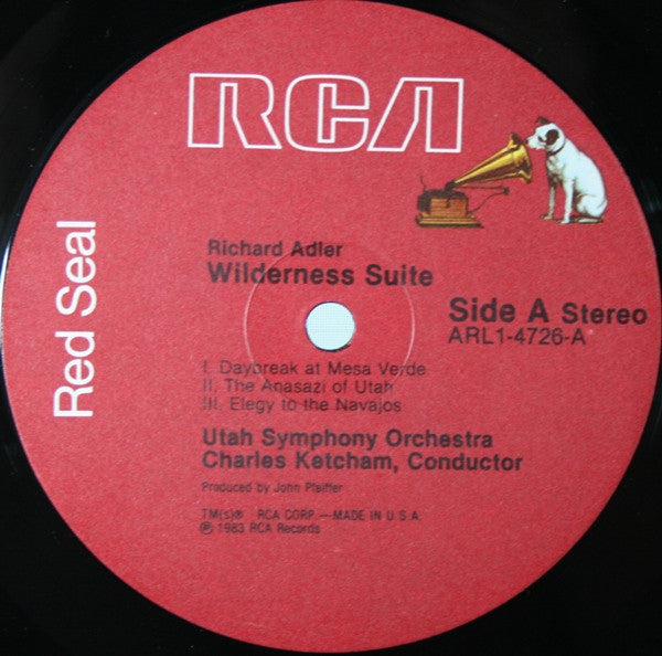 Richard Adler, Utah Symphony Orchestra, Charles Ketcham : Wilderness Suite (LP, Album)