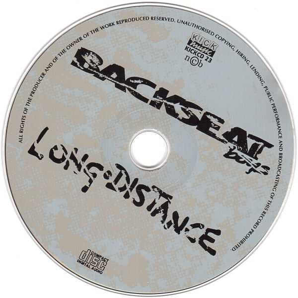 Backseat : Long Distance (CD, Album)