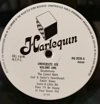 University Six : Volume One - The Complete Sessions, 1925-1926 (LP, Comp)