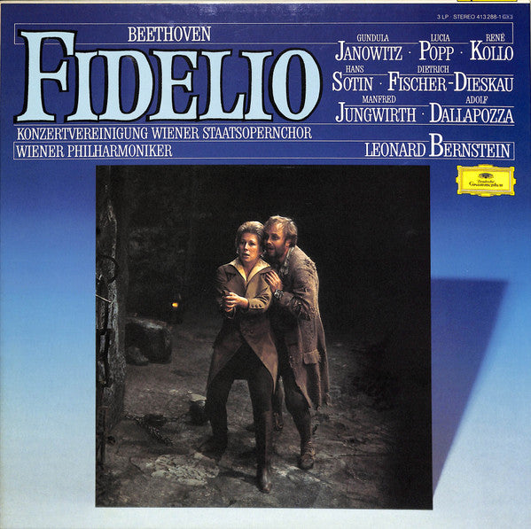 Ludwig van Beethoven - Leonard Bernstein - Wiener Staatsopernchor - Wiener Philharmoniker : Fidelio - Oper In Zwei Aufzügen (3xLP, Album, RE + Box)